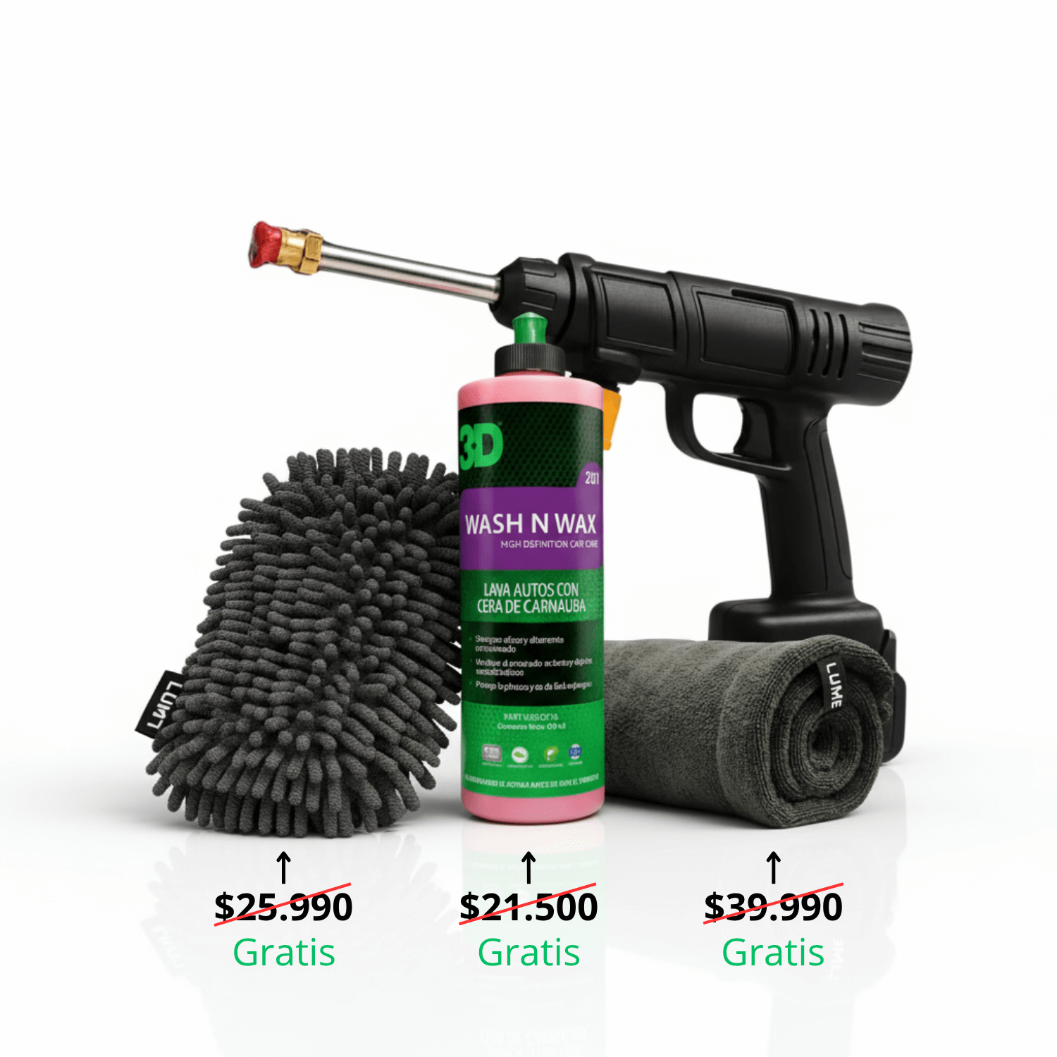 Combo 4×1 de Lavado LUME